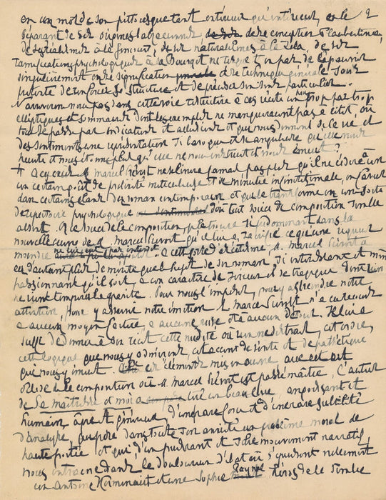 Henri de RÉGNIER Manuscrit autographe signé chronique Vie littéraire Prévost...