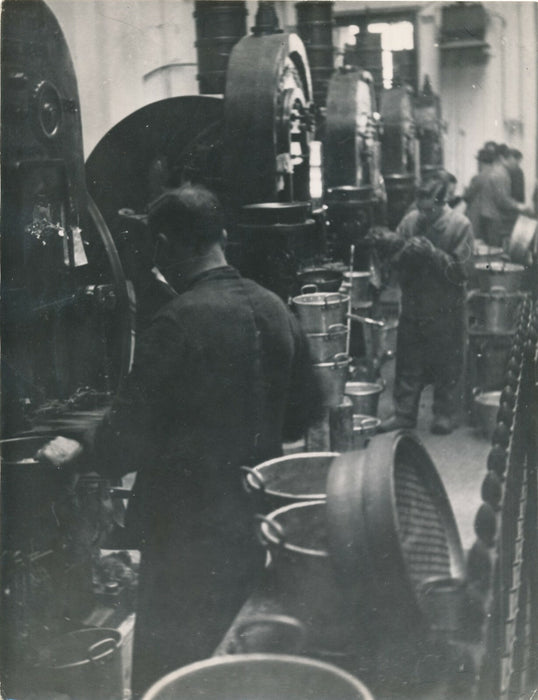 Production de monnaie années 1950 France fonte décoration 4 photo photographie