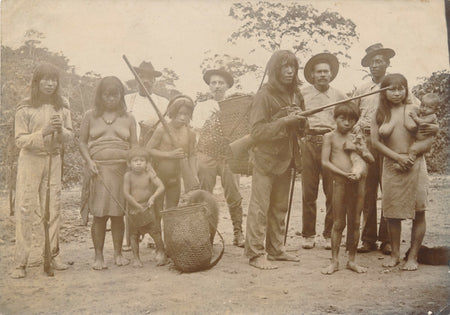 Indiens cholos du panama 1 photo photographie portrait groupe femmes hommes