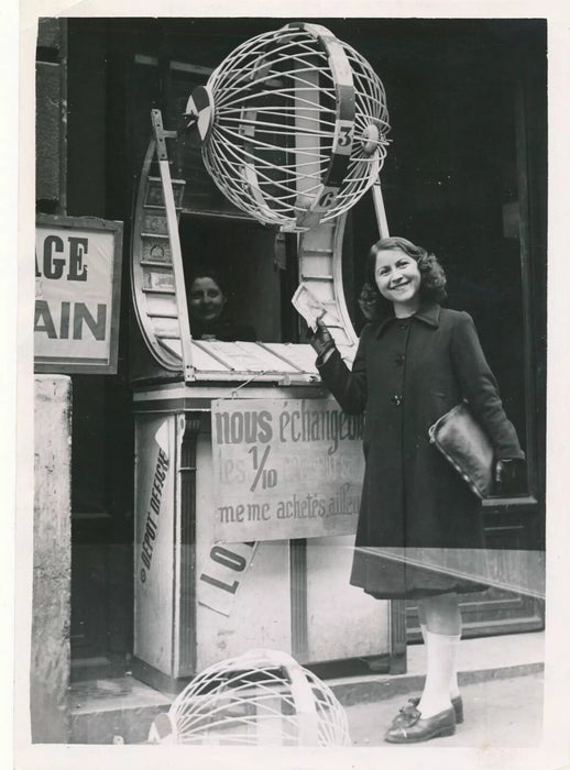 Loterie nationale 11 photo photographie v. 1930-40 belle documentation