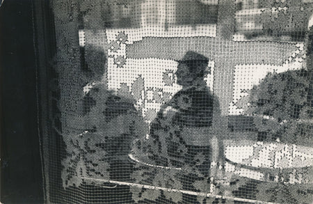 BLANC et DEMILLY photo photographie époque v. 1930 ombre café rideau