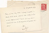 intéressant écrivain André Maurois 2 autographe signé ET 2 lettres signées