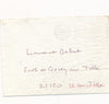 Claude GARACHE lettre autographe signée : décline une collaboration illustration