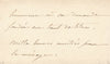 MIALARET épouse MICHELET lettre autographe signée propos politiques guerre 1872