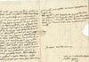 Lettre autographe signée affaire judiciaire créance Sisteron Vignier Vantalon