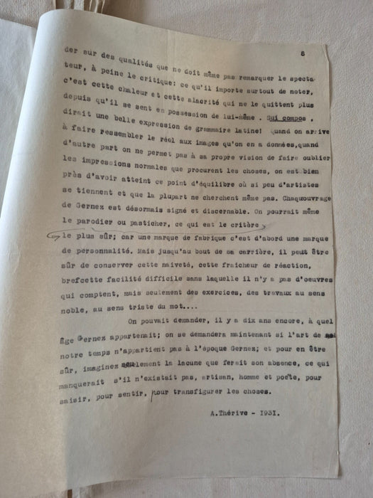 Paul-Elie GERNEZ projet livre et préface
