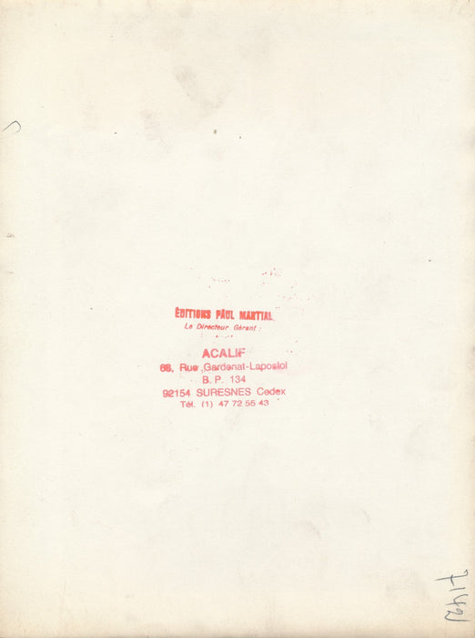Paul Martial maroquinerie industrie fourrure photo argentique années 1930