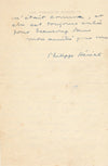 Philippe HERIAT écrivain hériat 4 lettres autographes M. Rostand Sarah Bernhardt