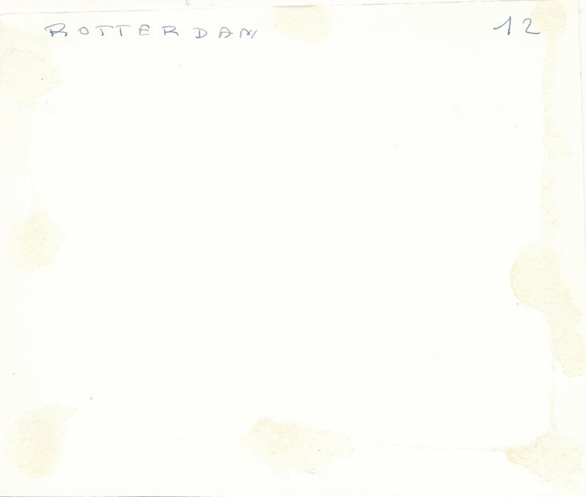 Rotterdam architecture murale années 1940 photo photographie