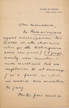 écrivain Francis Carco lettre autographe signée Equipe Contrerimes P. J. Toulet