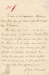 Félicité de LAMENNAIS lettre autographe signée Librairie classique L'Imitation
