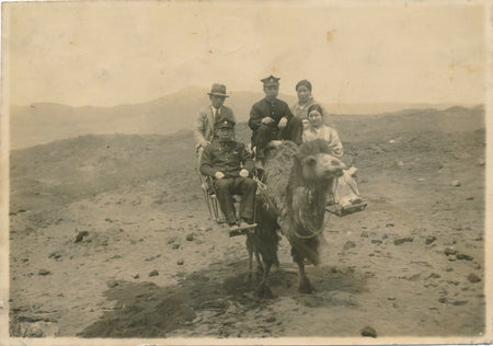 Voyage en Chine au Japon ? Dromadaire photo photographie années 1920