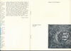 peintre italien Claudio BACCALÀ catalogue signé ET lettre autographe ET note
