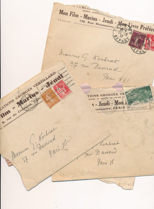 jeune Georges KERBRAT caricaturiste humour  30 dessins v 1930 Georges Ventillard