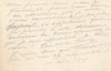 Musique Francis PLANTÉ belle carte autographe à son neveu signée famille  
