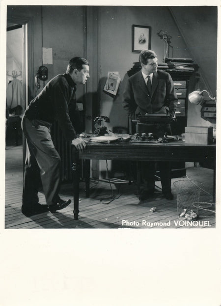 Raymond VOINQUEL 2 photos photographie Sois belle et tais-toi Allégret