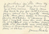 Jeanne BUECHE abbé MOREL ROUAULT 2 lettres 1 autographe signée religion Suisse