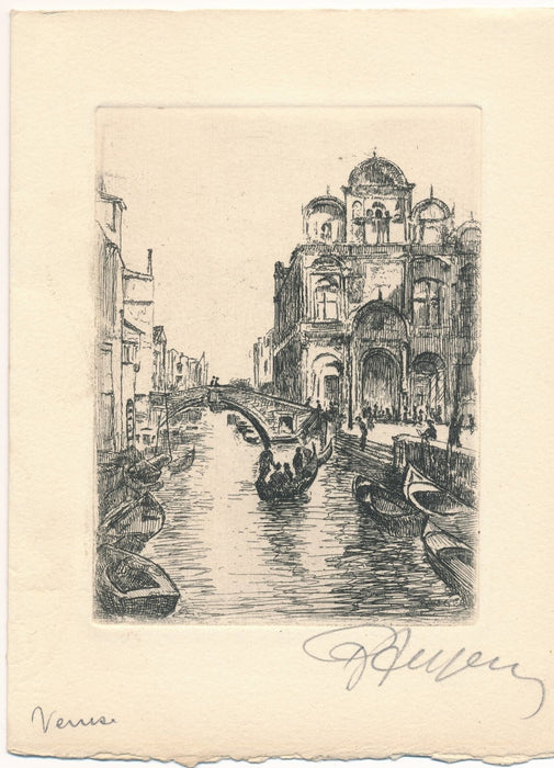 Raymond Léon AUGER 10 gravures originales signées 10 envois autographes 1 lettre