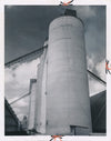 Photo Silos grains Etats-Unis architecture industrie argentique époque 1960