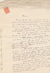 2 lettres manuscrites d’écrivains débutants, datées de 1932 à Marcel Gras 