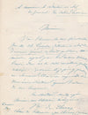 Charny amateur Louis Paris Napoléon Antoine Auvray 6 lettres  et 2 manuscrits