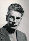 photographie Samuel Beckett tirage argentique d'époque V. 1960 écrivain 