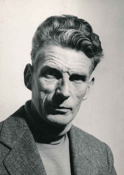 photographie Samuel Beckett tirage argentique d'époque V. 1960 écrivain 