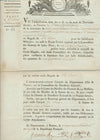 Ille-et-Vilaine 3 lettres signées paiement armée seigle Alexis LE GRAVEREND 1798