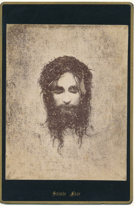 religion sainte face dessin photo photographie carte cabinet