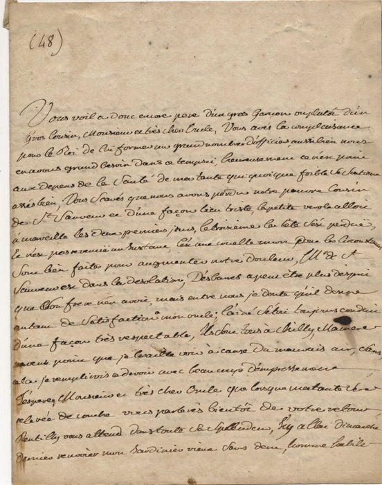 Thomé de Méry THOMÉ de FERRIERES correspondance lettres autographes signées