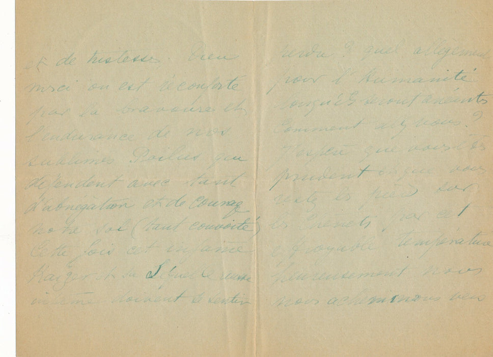Fidès DEVRIÈS ADLER correspondance amicale 5 lettres avec l'acteur F. FEBVRE