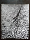photo Le voilier tirage argentique époque v. 1960 Douchan Stanimirovitch mer