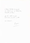 Jean MALRIEU Le signe de la balance broché envoi autographe Pierre Dhainaut 