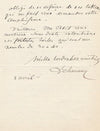 Henri LEHMANN 3 lettres autographes signées sur Repos, Ventura Sarah Tobie