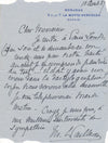 écrivain Marie-Louise PAILLERON 4 documents autographe signé résurrectionnistes