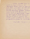 M. Tinayre Manuscrit autographe signé hommage livre ET carte autographe signée