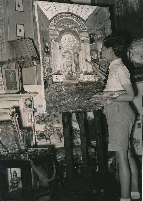 Gérard SINGER (1929-2007), peintre 2 photo photographie très très jeune !