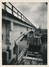 Pont contruction rénovation 1950 12 photo chantier photographie France Le Boyer