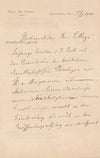 Vincenz CZERNY chirurgie allemand 2 lettres autographes Ollier Gallavardin