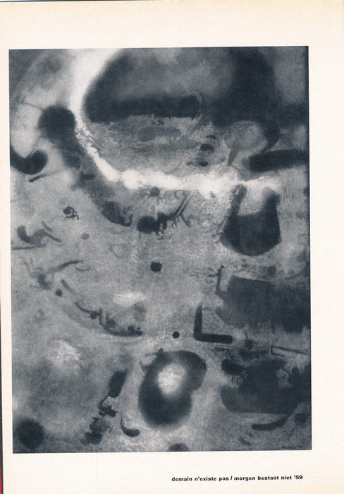 Bernard CHILDS catalogue exposition Stedelijk 1959 peintre graveur