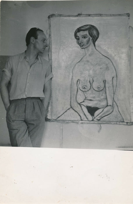 Jacques MAUHIN suite de 6 photographie par Michel SIMA peinture photo