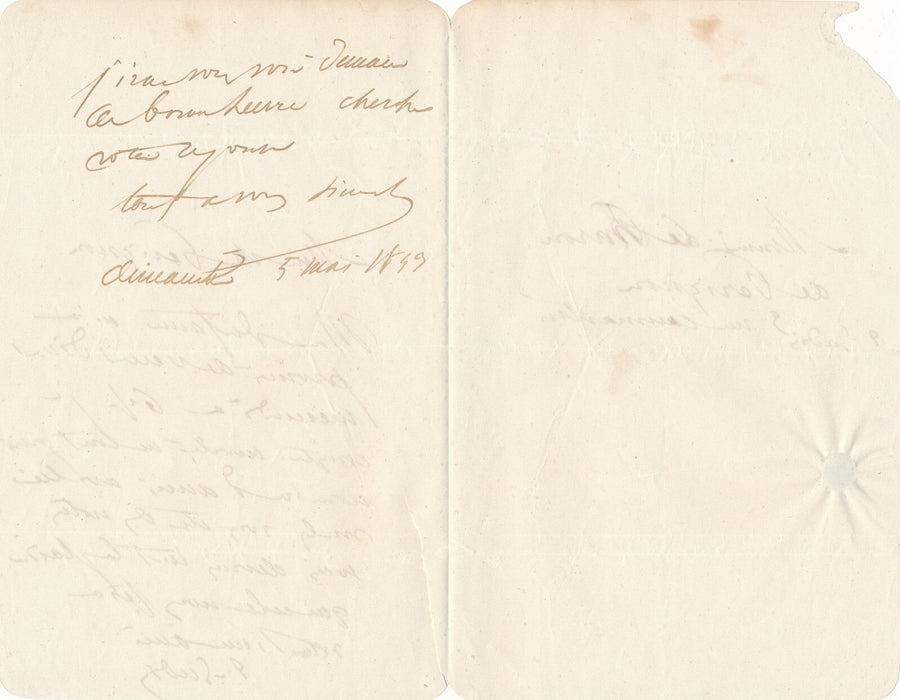 Théodore GUDIN 3 lettres autographes signées adressées au baron Pérignon