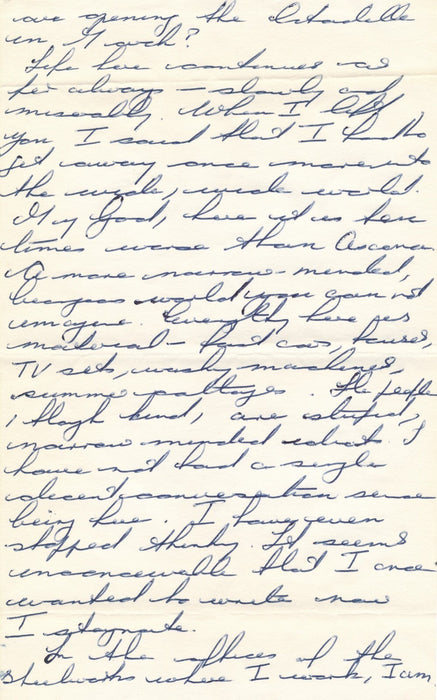 écrivain Malcom MENZIES correspondance autographe 4 lettres Canada anarchisme