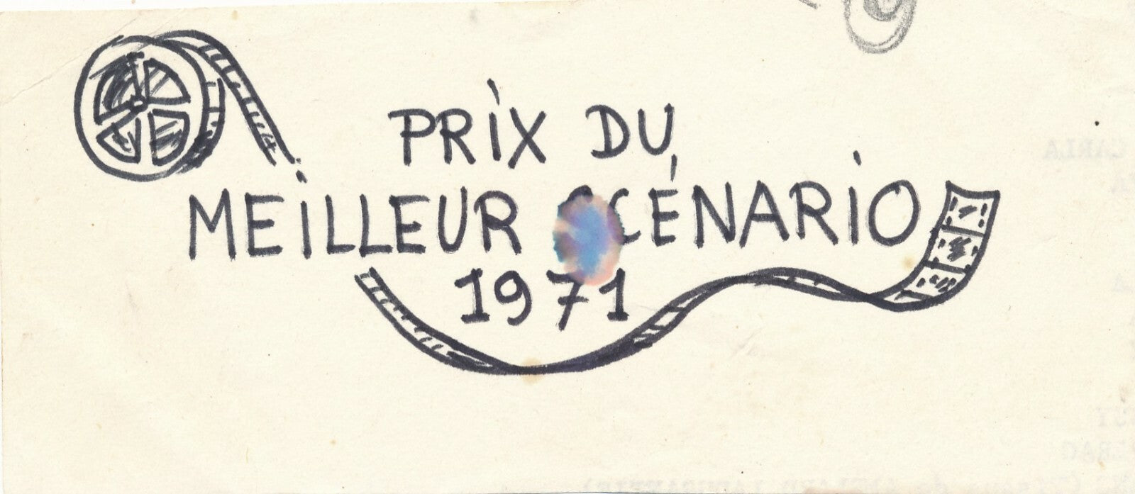 Cinéma Pierre Léaud manuscrit entretien et divers autographes prix Siménon