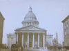 Paris Paris Panthéon Positif sur plaque de verre 1902 photographie