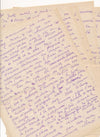 Extase opium, manuscrit autographe anonyme expérience Toulon fumerie