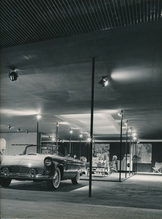 1955 Barcelone foire commeciale pavillon Etats Unis 15 photos plan Marshall