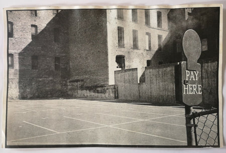 Vue urbaine parking photographie époque auteur non identifié architecture