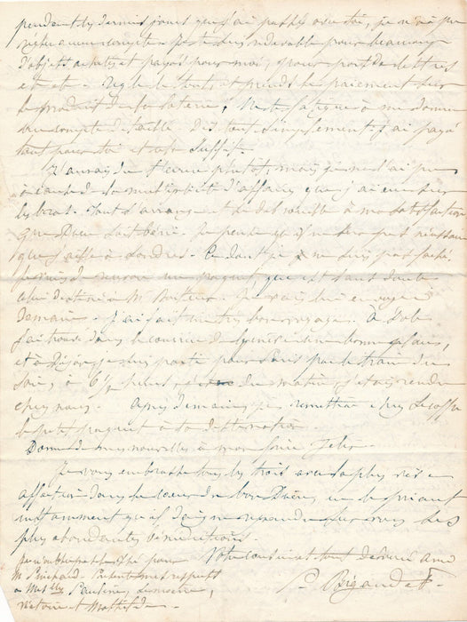 Mgr Pierre Bigandet missions étrangèers Birmanie ensemble lettres