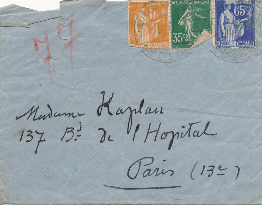 Edmond LACHENAL céramiste peintre lettre autographe signée visite ami